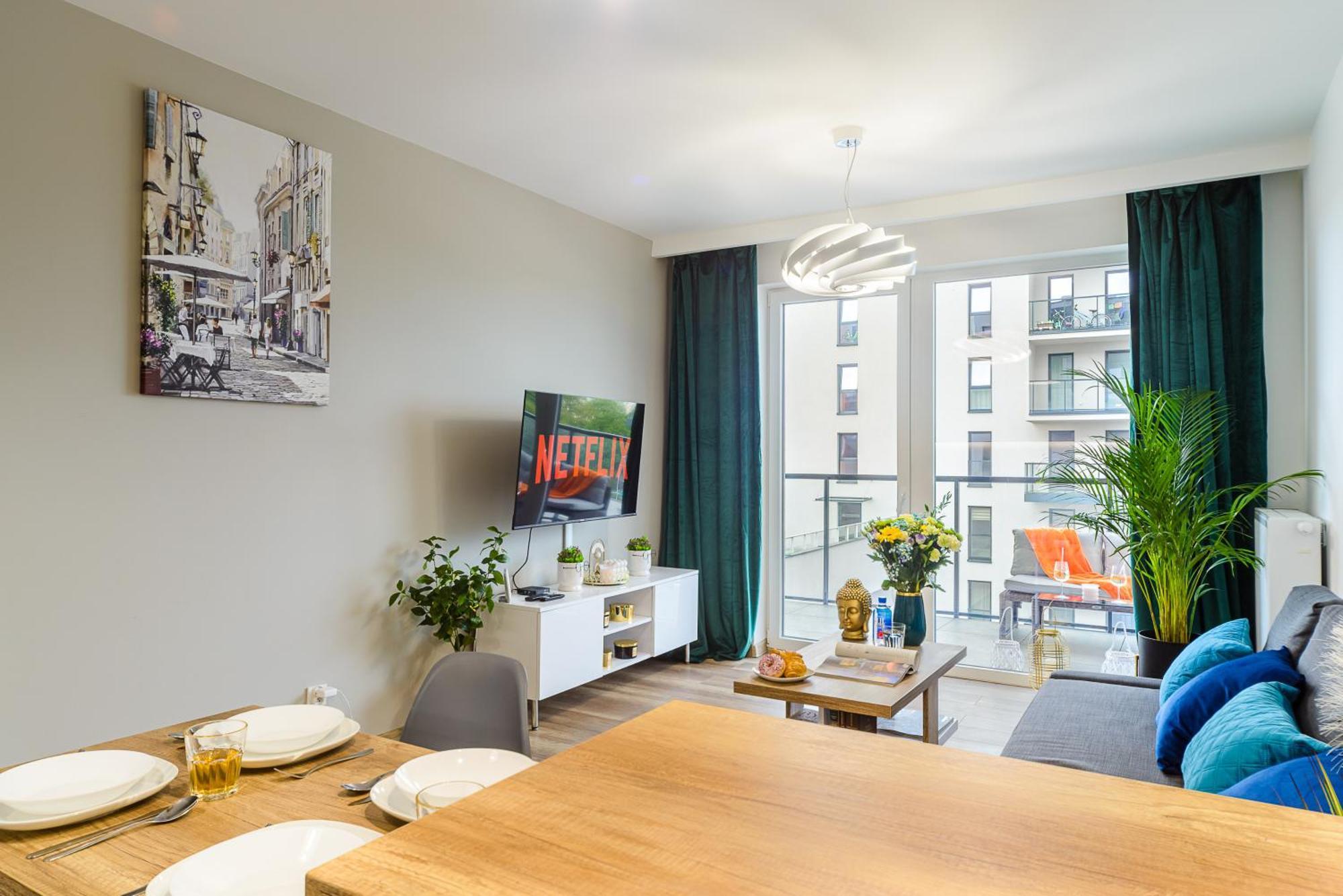 Lumina Stylish 3-Room Apart With Balcony Λοτζ Εξωτερικό φωτογραφία